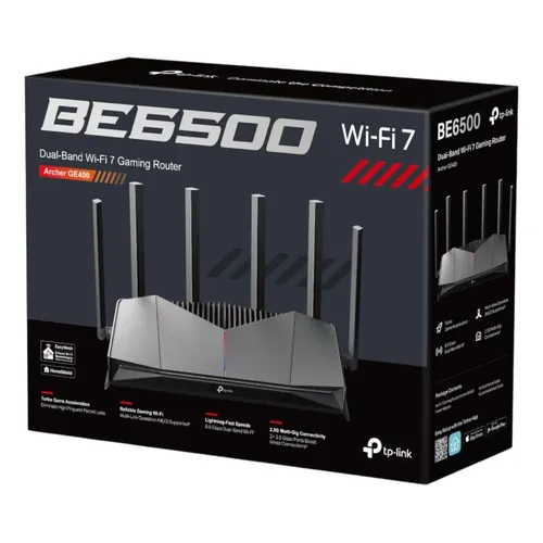 Roteador Gamer Tp-link Archer Be9300 Ge550 Wi-fi 7 320mhz | Frete