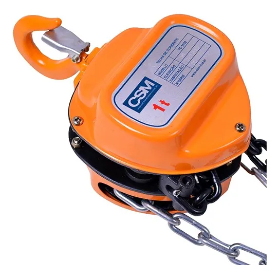 Talha Manual De Corrente - 1000 T X 3 M - Tc1000 (71000599) 