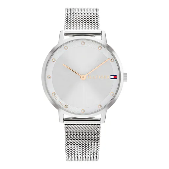 Reloj Tommy Hilfiger para mujer, acero plateado 178265