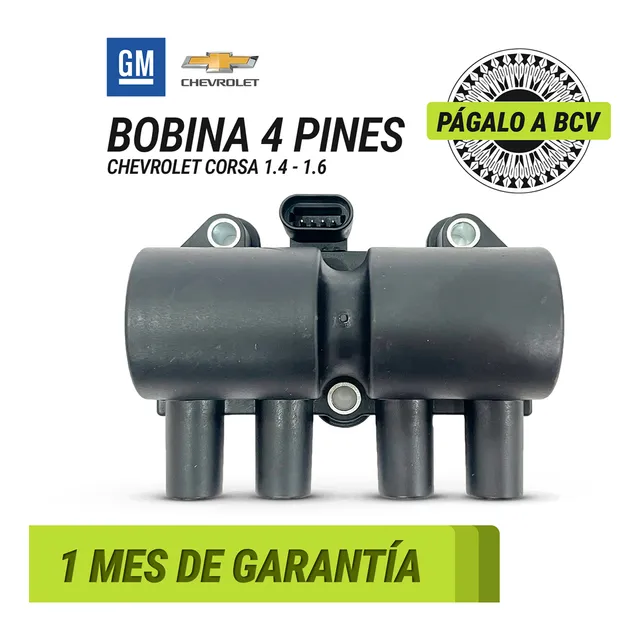 Bobina Encendido Daewoo Lanos Leganza Nubira Tacuma 4 Pines