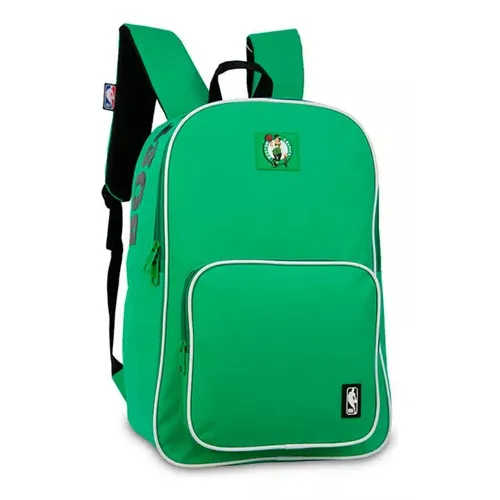 Mochila Nba Boston Celtics Reforzada Urbana Diaria Color Verde claro Diseño de la tela Liso