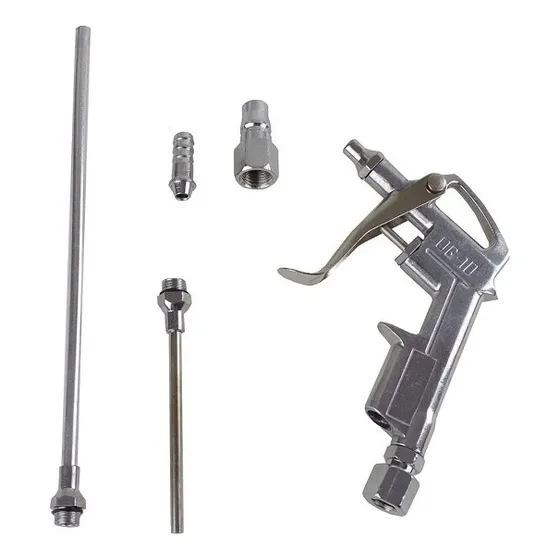  Pistola De Aire Para Compresor 16mm 1/4 Con Accesorios 