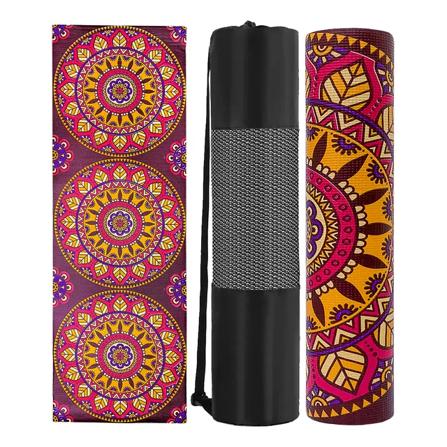 Colchoneta Yogamat Estampada Pilates, Yoga, Fitness - El Rey