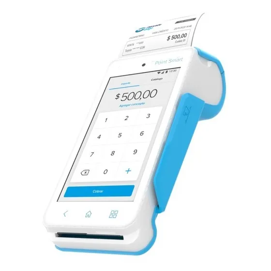 Mercado Pago Point Smart - Posnet C/ Chip, Impresora Ticket Blanco