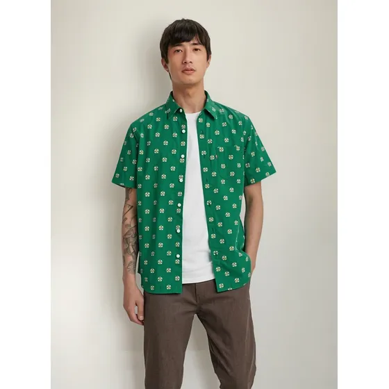 Camisa Levis Manga Corta Talla M