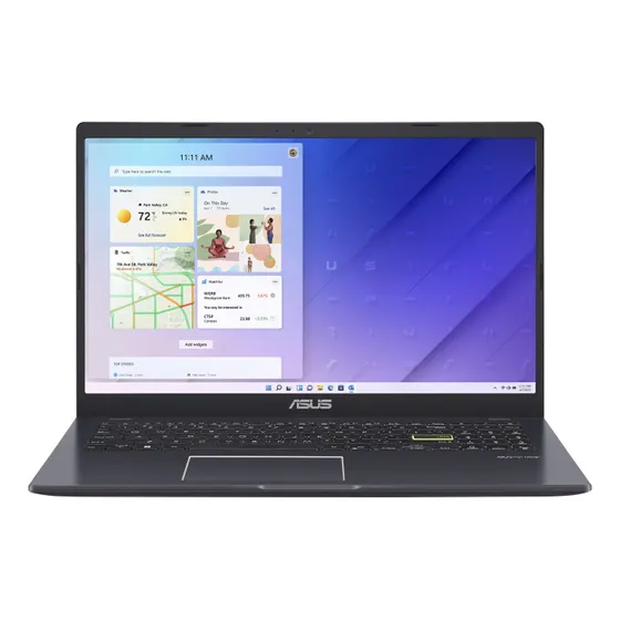 Notebook Asus E510k 15.6  128gb / 4gb Celeron N4500 - Cover