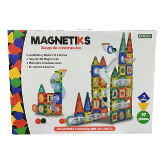Magnetiks Juego De Construccion Magnetico 97 Pzas Ditoys Magnetiks Juego De Construccion Magnetico 97 Pzas Ditoys