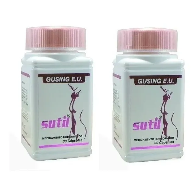 2 Sutilfine Capsulas  100% Natural- Envio Gratis