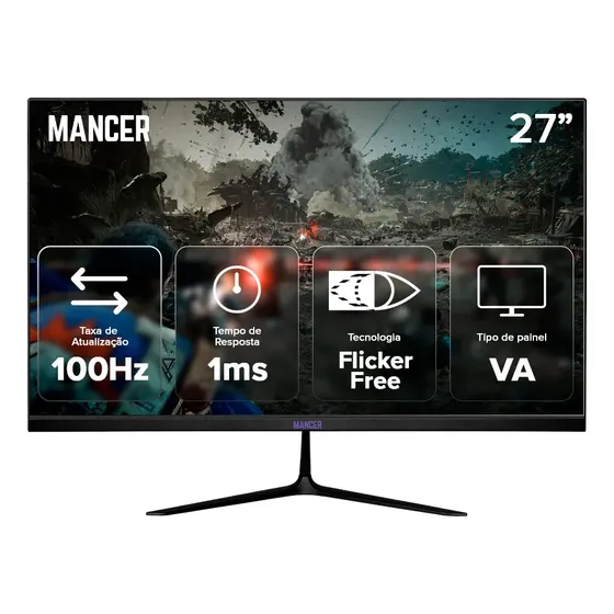 Monitor Gamer Mancer Horizon Z2, 27 Pol, VA, FHD, 100Hz, 1ms, HDMI/VGA, MCR-HZN27-BL2