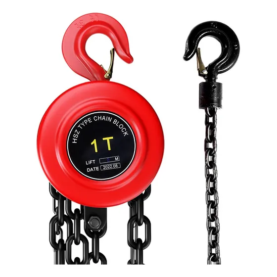 Talha Manual Itonelada 1000kg Corrente 5 Metros