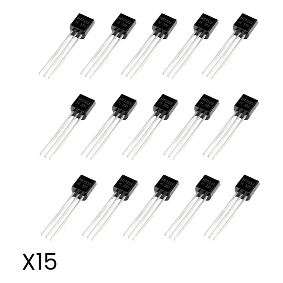 Regulador Voltaje 3,3 Vht7333 Alta Eficiencia To-92 Kit 15