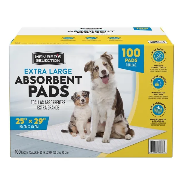 Tapetes Absorbentes 100 Unid Para Entrenamiento De Mascota
