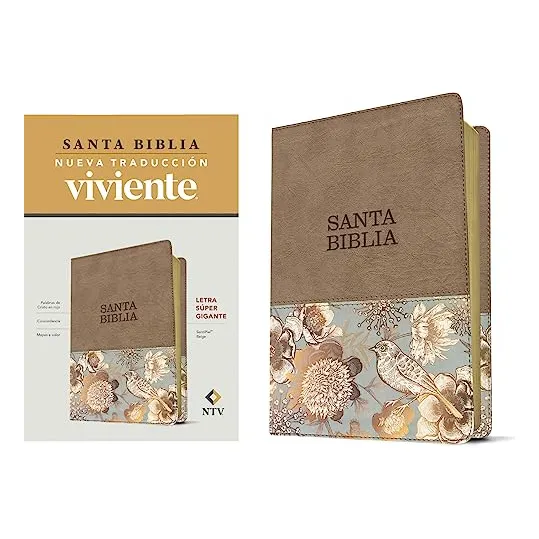 Santa Biblia Ntv, Letra Super Gigante (sentipiel, Bege, Let