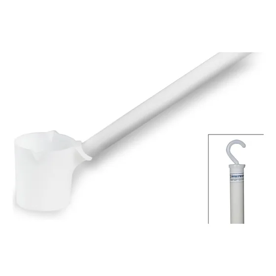 Muestreador Fijo 91cm C/frasco De 500ml Bel-art Blanco