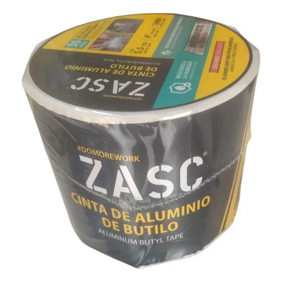 Cinta Aluminio Butilo Impermeable 5mx10cm Autoadhesiva