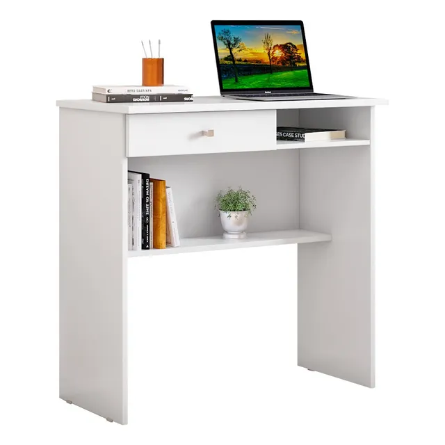 Escrivaninha Computador X Estudo Home Office Mesa Branco Escrivaninha Computador X Estudo Home Office Mesa Branco