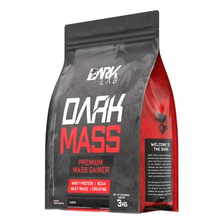 Dark Mass 3kg Dark Lab Sabor Morango Dark Mass 3kg Dark Lab Sabor Morango