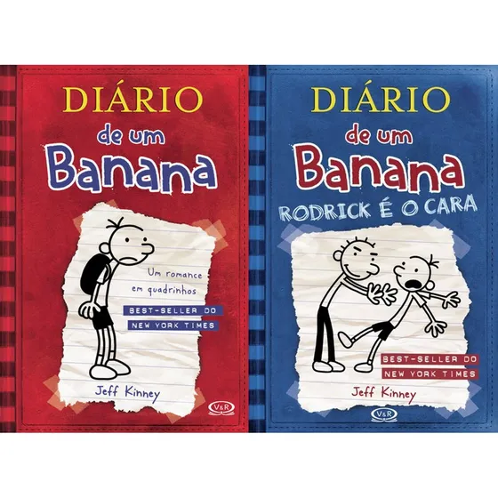 Coleção Diário De Um Banana - Vol 1 E 2: Diário De Um Banana + Rodrick É O Cara