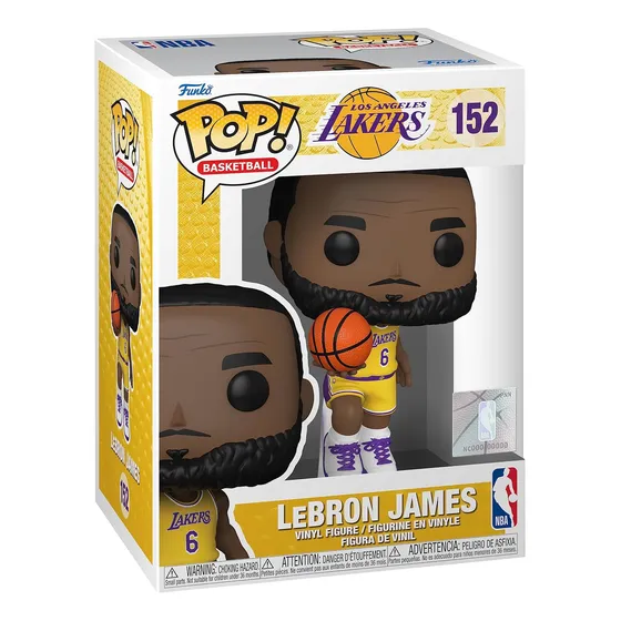 Funko Pop Nba: Los Angeles Lakers - Lebron James #152