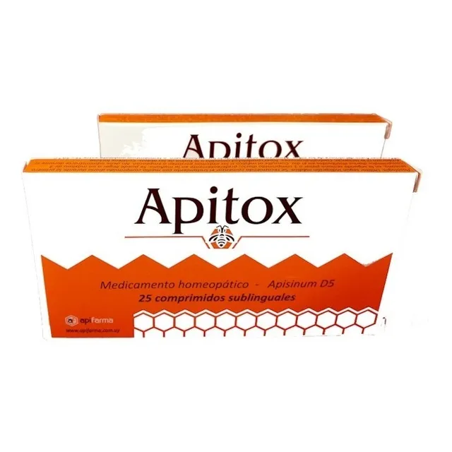 Apitox® 200 Mg X 25 Comp. (antiinflamatorio) Apisinum D5 