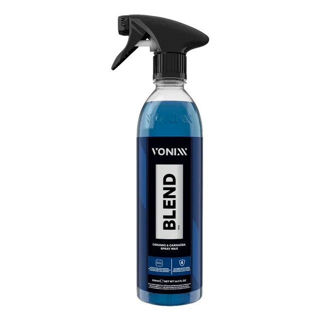 Cera blend liquida automotiva ceramic carnauba spray wax 500ml Vonixx
