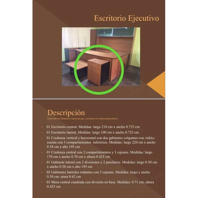 Juego De Directorio Ejecutivo