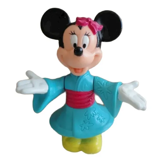 Minie Mouse En Kimono Novia De Mickey Semi Articulable Wyc