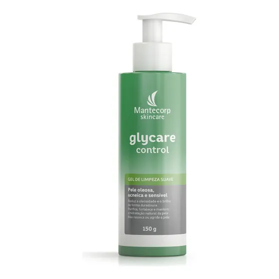 Gel de Limpeza Facial Glycare Control Suave 150g Mantecorp