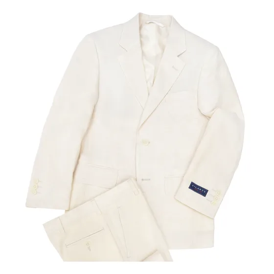 Traje Recto Lino Para Niño