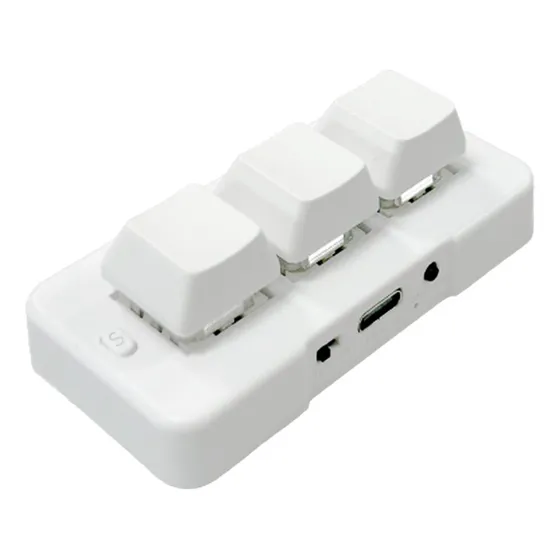 Interruptor De Teclado Mecânico Personalizado De 3 Teclas Mk