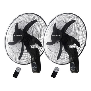 2x Ventilador De Pared Hudson 18 PuLG Control Remoto 5 Aspas 2x Ventilador De Pared Hudson 18 PuLG Control Remoto 5 Aspas