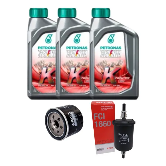 Kit Revisão Óleo 0w20 E Filtros Argo Uno Mobi 1.0 3c Firefly