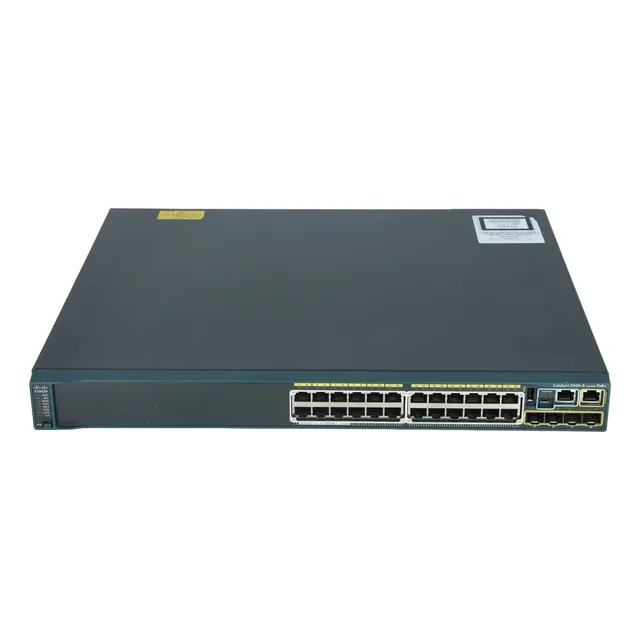 Switch Cisco 2960s Full Poe 370w 24p Giga 4sfp Capa 2