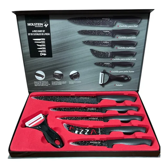 Kit De Cuchillos Uso Doméstico Holstein