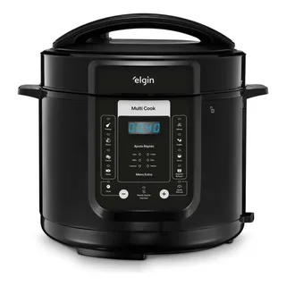 Panela De Pressão Elétrica Digital 5l Multi Cook Elgin 127v Panela De Pressão Elétrica Digital 5l Multi Cook Elgin 127v
