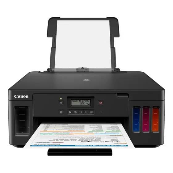 Impresora Canon G5010 Sistema Continuo Doble Faz Wifi Rj45