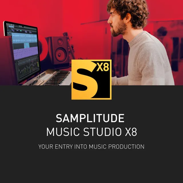Magix Samplitude Music Studio X8 Software De Música