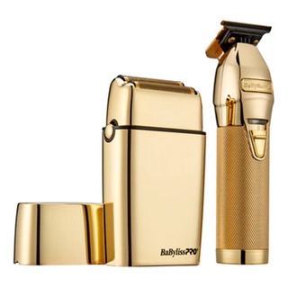 Babyliss Terminadora Trimmer Skeleton Fx Shaver Dorado Doble Foil Puerto C Fxduofx2g 110v/220v Babyliss Terminadora Trimmer Skeleton Fx Shaver Dorado Doble Foil Puerto C Fxduofx2g 110v/220v