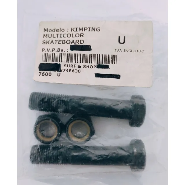 Tornillos Kingpin Para Trucks Patinetas Longboards Nuevos