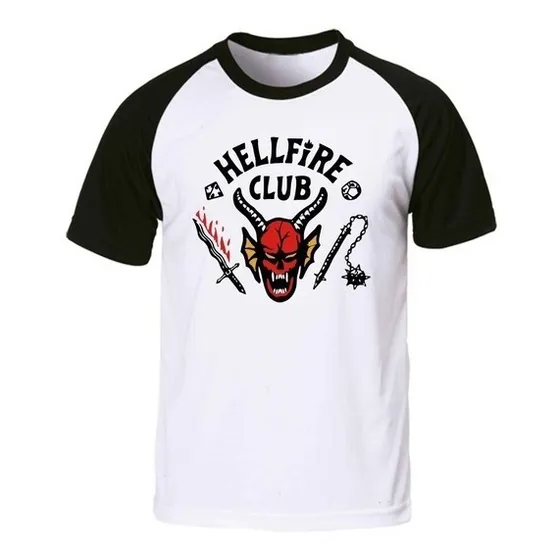 Remera Sublimada De Hellfire Club - Stranger Things 
