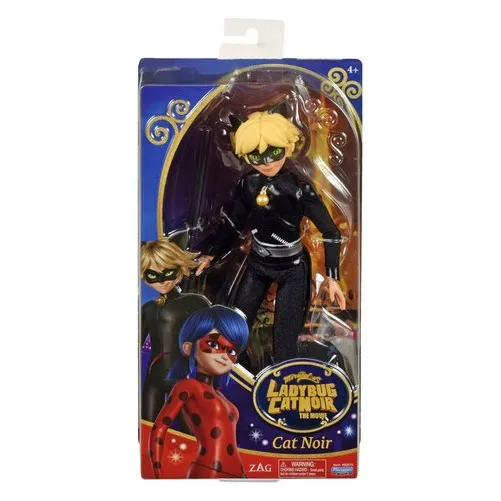 Muñeco Miraculous Ladybug & Cat Noir The Movie Articulado