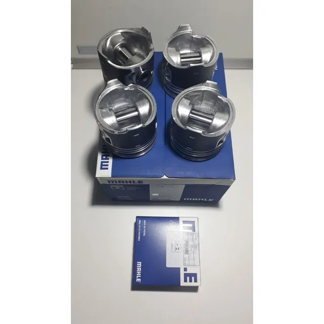 Pistones (juego X4) Fiat Palio 1.3 Mpi Std (con Aros) Mahle