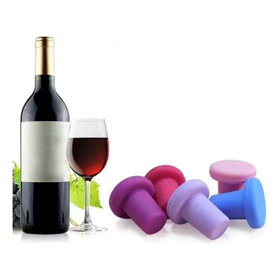 Tapon Silicona Para Botella Corcho