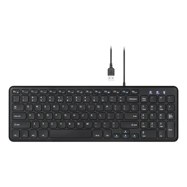 Teclado Cableado Usb Perixx 213 Multimedia Español - Sportp
