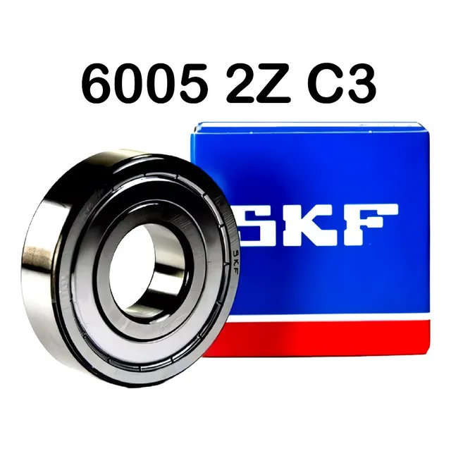 Rolinera Rodamiento 6005-2z/c3 Marca Skf Original 25x47x12