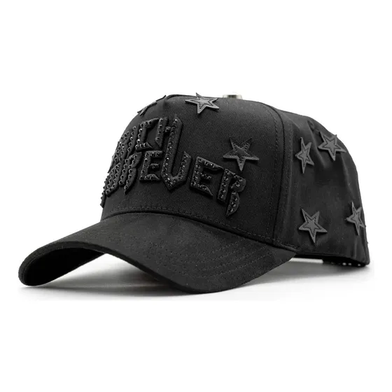 Gorra El Barbas Hats Rich Forever 100% Original Negro