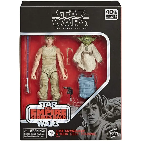 Star Wars The Black Series Luke Skywalker Y Yoda 