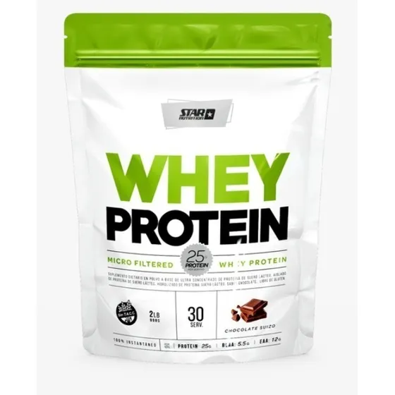 Combo Whey Protein 2lbs Doypack Star Nutrition X 2 Unidades