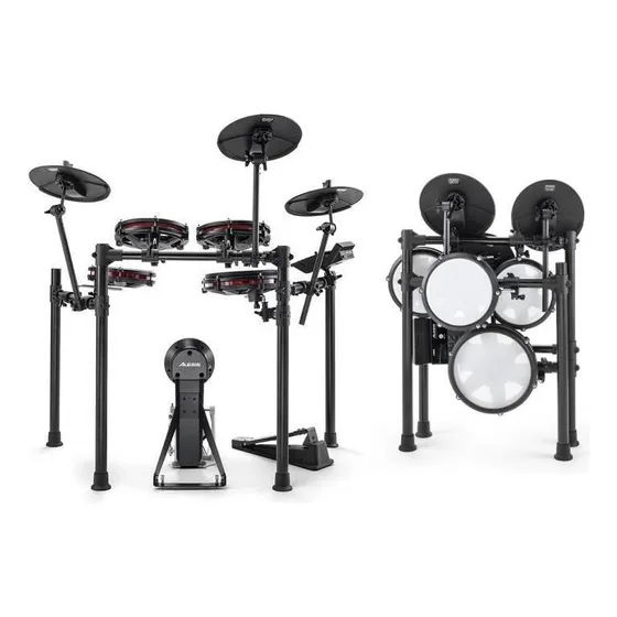 Bateria Eletrônica Alesis Nitro Max Mesh Com Pad Dual Zone