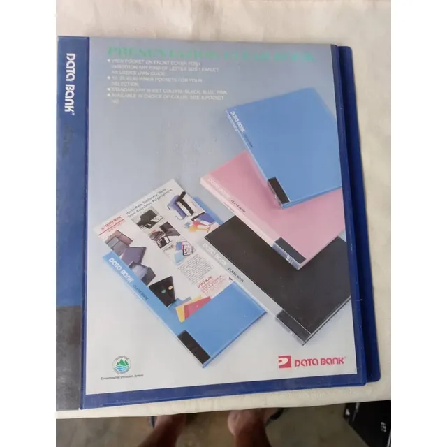 Carpeta Plastica Presentacion Catalogo - 20 Hojas
